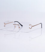 Monture Clear Gold Zonnebril